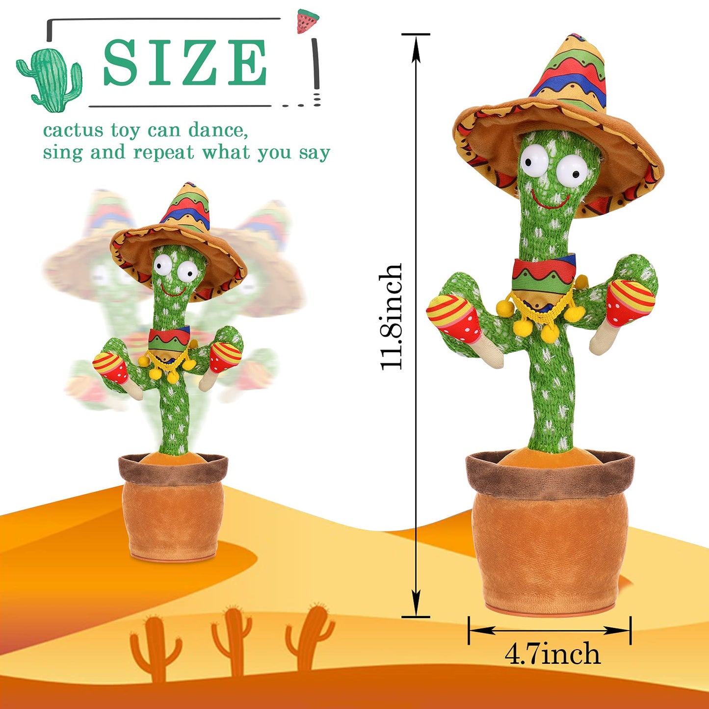 Cactus Musical™ Bailarín USB