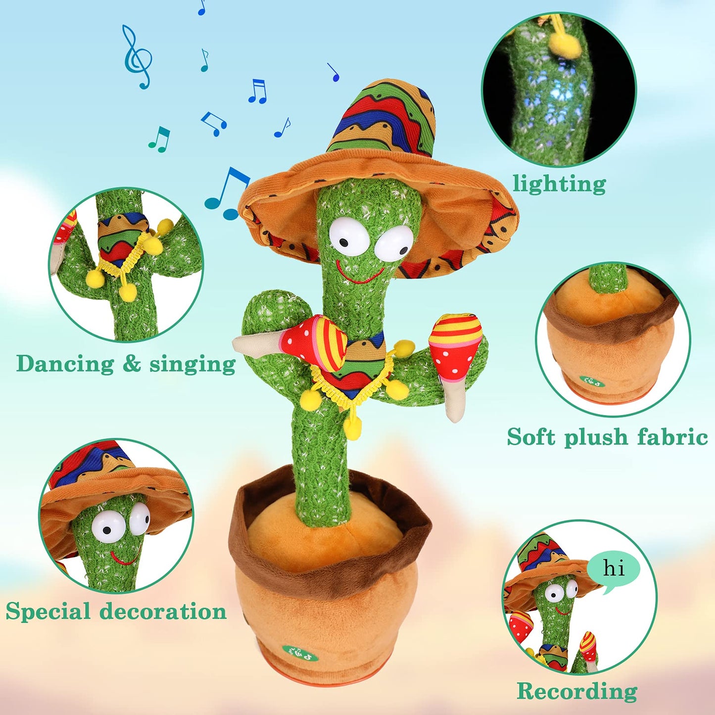 Cactus Musical™ Bailarín USB